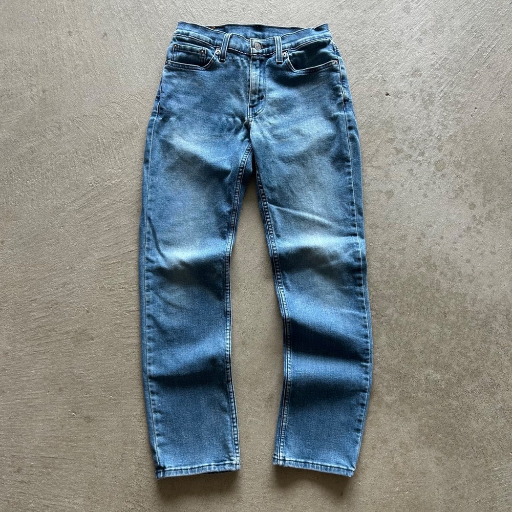 Levis 514 Jeans Size 29x32 Blue Light Wash Denim Slim Fit Straight Leg Pants